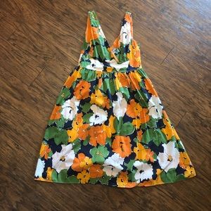 Liz Claiborne funky flowers dress